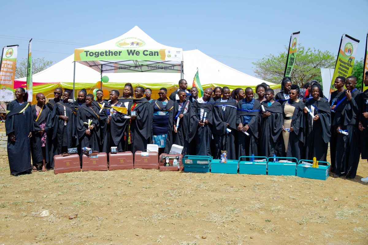 Thirty youths graduated from the Bethany Project and <a href="/YoungAfricaInt/">Young Africa</a>  Empowered to Empower program, celebrating their remarkable achievements in vocational training. They received certificates and start-up kits,   to embark on their journey to success. #YouthEmpowerment