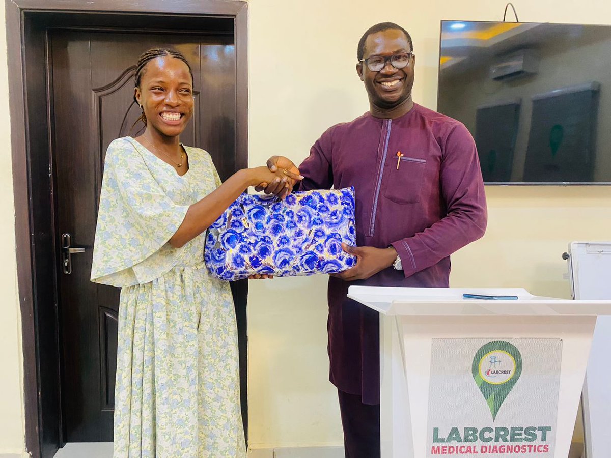 LabcrestMedical's tweet image. The other day, we sent forth one of our adorable, intelligent corpers (MLS Linda)