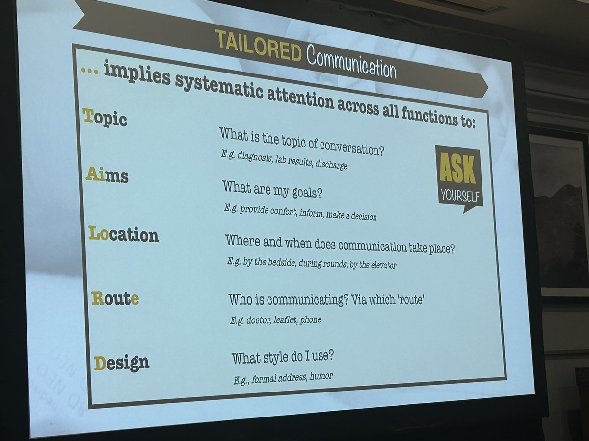 Inspiring talk on communication absolutely key! #FIC2024 #FICare2024