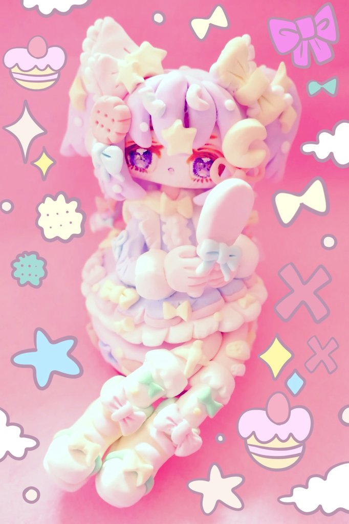 「#生で見てほしい私の作品実物の方が可愛いとよく言われる作品です! 」|森屋たいとのイラスト