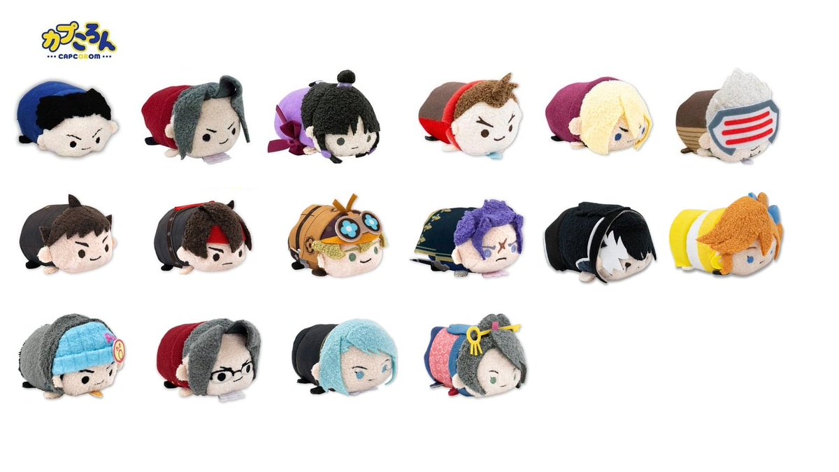 バロック・バンジークス カプころん BIG カプくじ 大逆転裁判 大逆転裁判S賞カプころんメガBIGぬいぐるみバロック・バンジークス