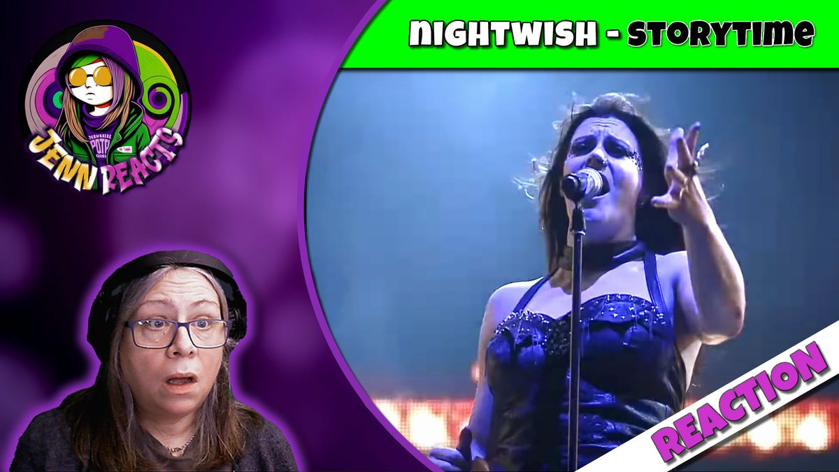 Jenn_Reacts's tweet photo. Oy Oy saveloys! Anyone fancy some Nightwish? Well, here you go! It's time for a story https://t.co/7bS6CPo9qM https://t.co/JmJEaTuL7v