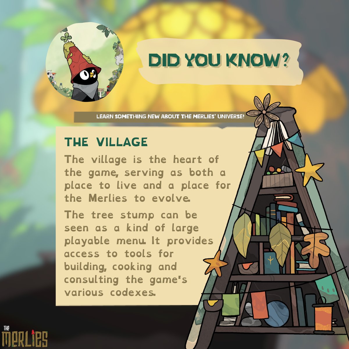 the Merlies 🌱 Wishlist now on Steam! tweet media