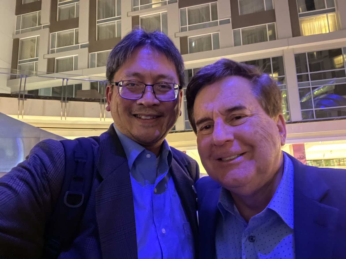 With old colleague and superstar radiation biologist ⁦<a href="/IUradonc/">IU Radiation Oncology</a>⁩ Marc Mendonca ⁦<a href="/ASTRO_org/">ASTRO</a>⁩ 2024!