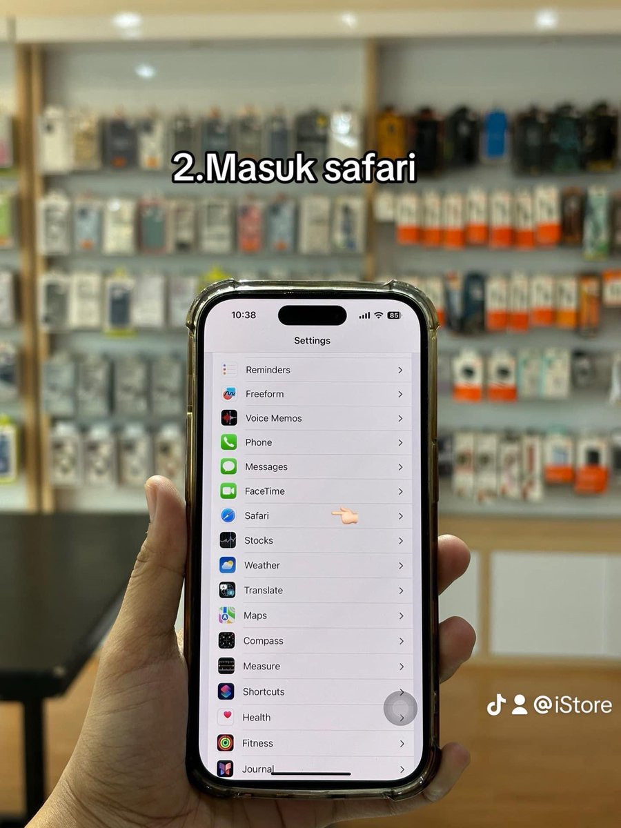 CLEARKAN CACHE DI IPHONE ❗️

TRYLA GAIS UNTUK MENGELAKKAN STORAGE IPHONE KAMU CEPAT FULL 🗣️