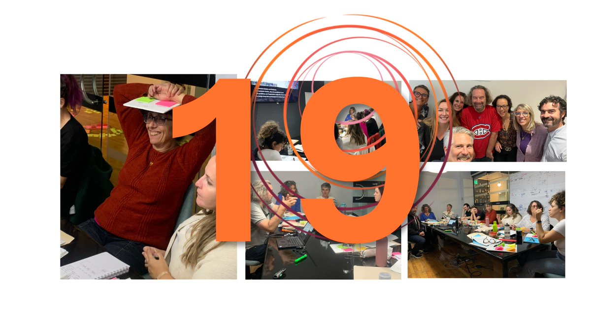 ladoude22's tweet image. 19, le nombre de #coachs, experts du #designthinking , du #designfiction, de l&apos;#ESS, de la stratégie, des RH, de l&apos;#innovation formés au Vortex pour démultiplier leur impact auprès de leurs clients et collabs. En janvier, 45. 
Et vous ? pour vous former : levortexcreatif.com