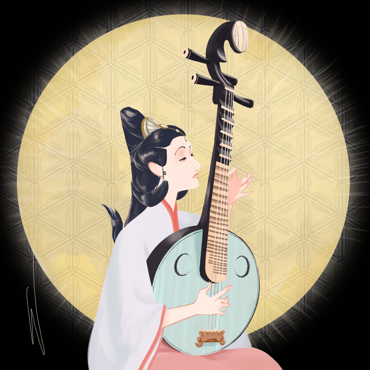 Powdered Snow in Spring