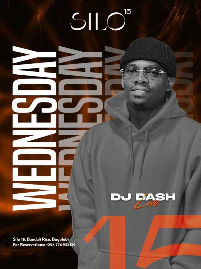 MushroomInc's tweet photo. Looking for the perfect Wednesday night vibe? Head over to @Silo15_ after work and catch @djKasBaby, @DJ_DashUG, and @melvyndeejay spinning the hottest beats. Turn your midweek into a party—join the #CocktailRush https://t.co/ybNi5erhI5