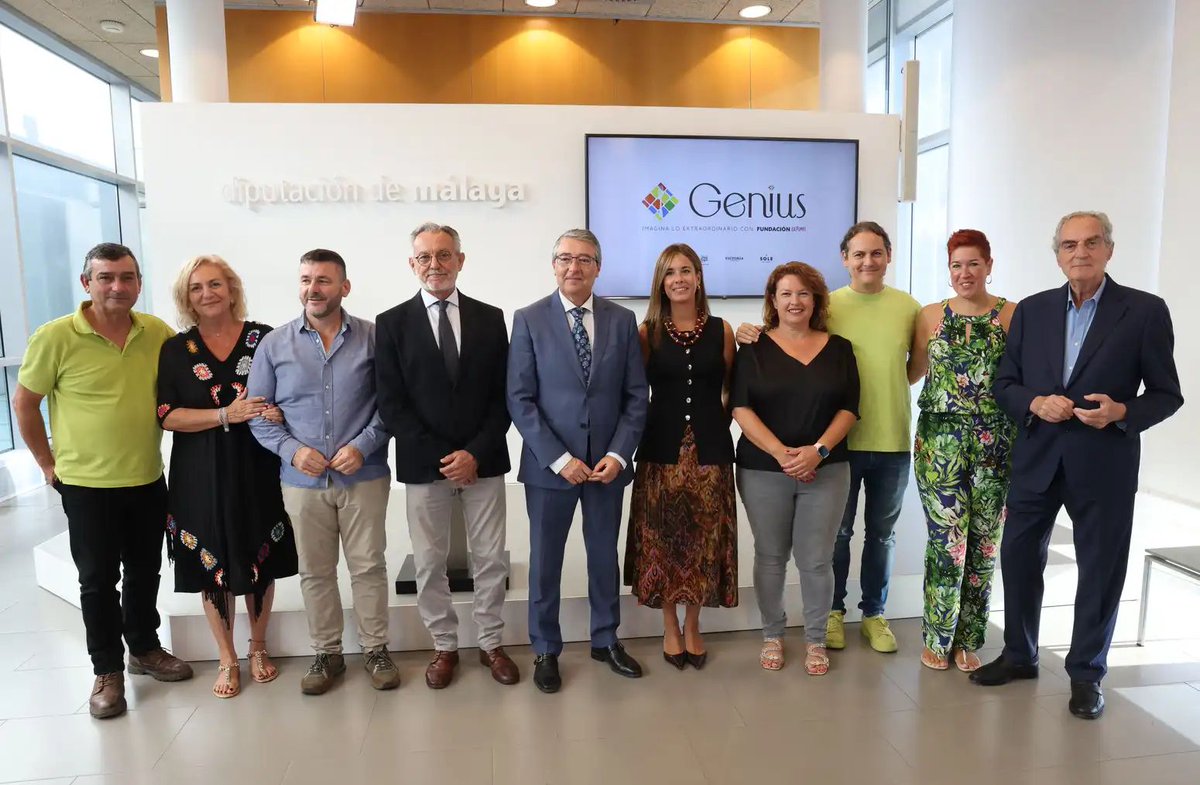 ¡Llega una nueva edición de #Genius! Juan Manuel Moreno (<a href="/panalgatocin/">Panadería Pan Piña</a>), Mayte Sánchez (<a href="/Maychoco_/">Maychoco</a>), Juan Muñoz (<a href="/DimobeBodegas/">Bodega Dimobe</a>), Alicia Díaz (Celi Ali Gluten Free), Lourdes Villalobos (<a href="/chinchin_puerto/">Chinchín Puerto</a>) y Javier Martínez (<a href="/lima_limon/">Lima-Limón Creativos</a>) protagonizarán estas jornadas.