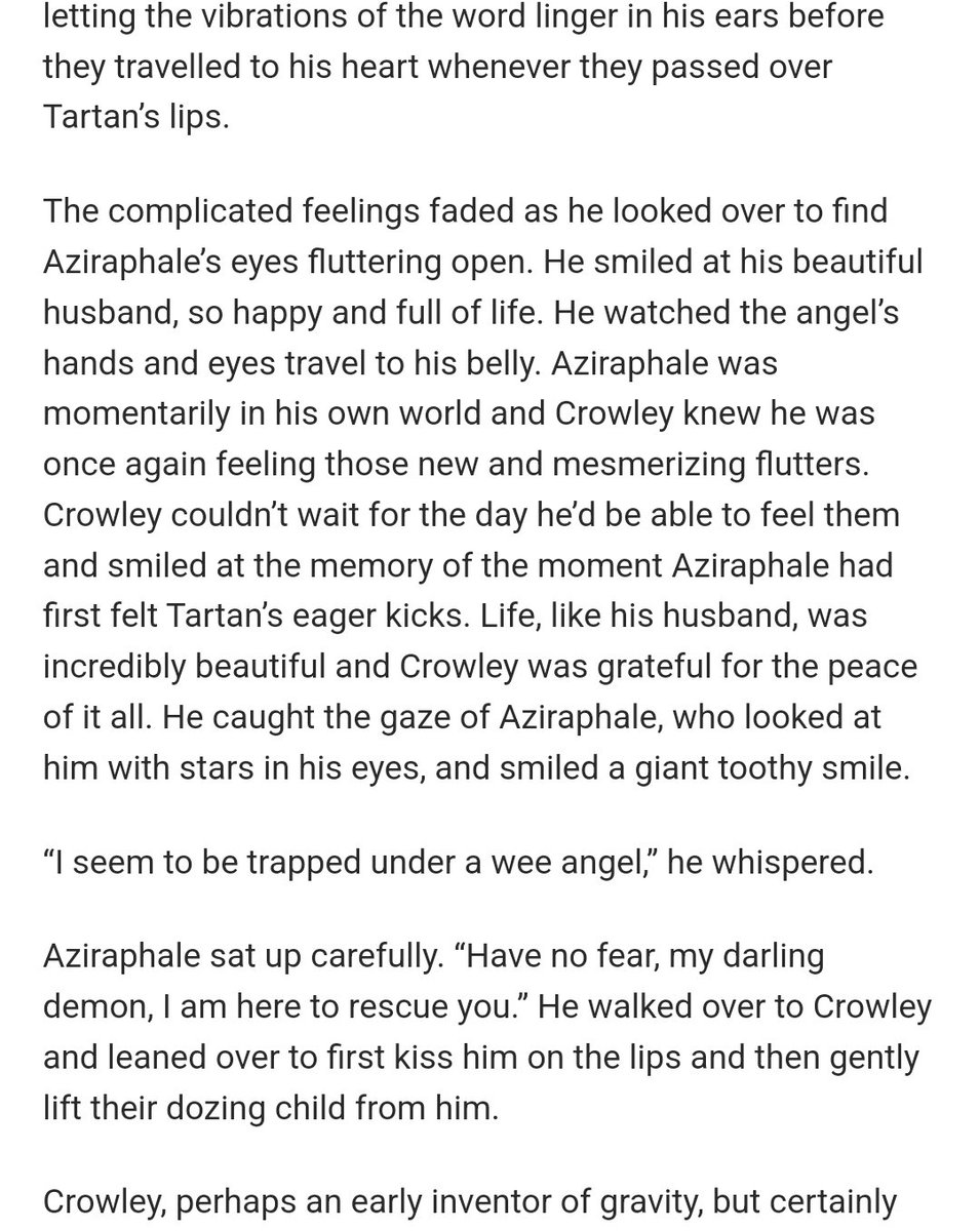 FunkyEarthChild's tweet photo. Day 1 (late) of #chillomenstober . Prompt: Garden. I did not expect to write this particular piece, but this is what flowed. Please welcome to my little fic universe: Pregnant Aziraphale.
Rated M. Enjoy!!
https://t.co/o4jSOs4NRj https://t.co/7pAm0LsjQM