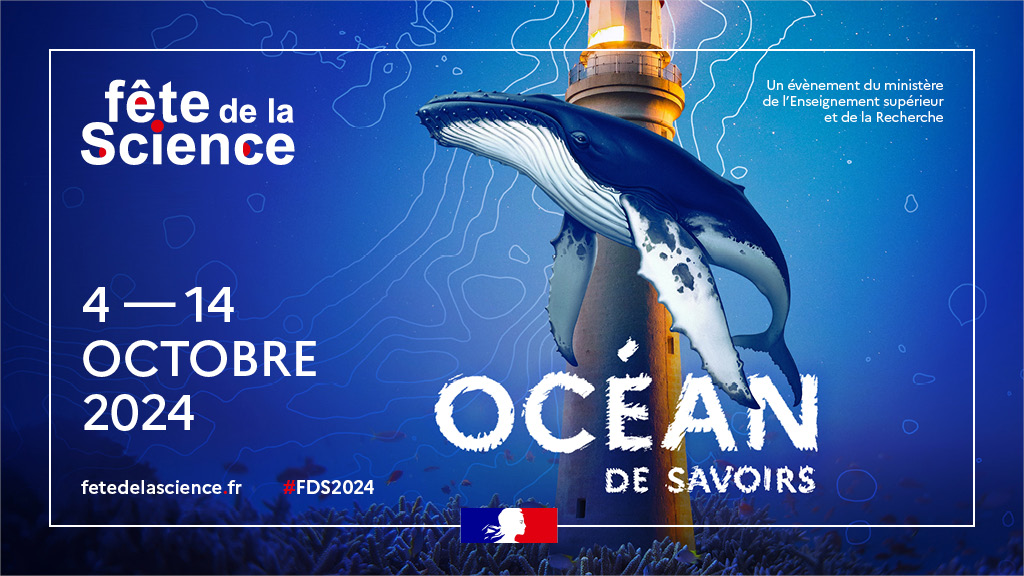 [Fête de la Science]
🧐Que deviennent les sons dans l'eau ? Et d'ailleurs, pourquoi entend-on la mer dans les🐚 ? 

Venez nous rencontrer pour la #FDS2024 au Mans, à Sablé et à Mamers !
Programme complet ➡️fetedelascience-paysdelaloire.fr/sarthe/