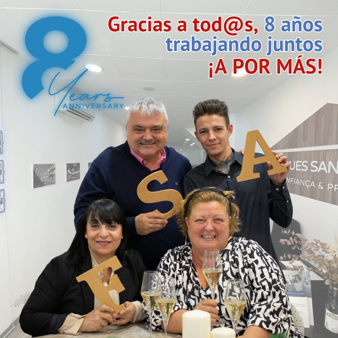 FinqueSantAnna's tweet photo. 8 anyets fem avui. 🎉
8 anys complint somnis. Propis i aliens!🥰

Y seguimos con la misma ilusión que el primer día, aquel 1 de octubre de 2016.

Y eso, gracias a vosotros/as!

Seguimos! https://t.co/aoOJlgXNxq