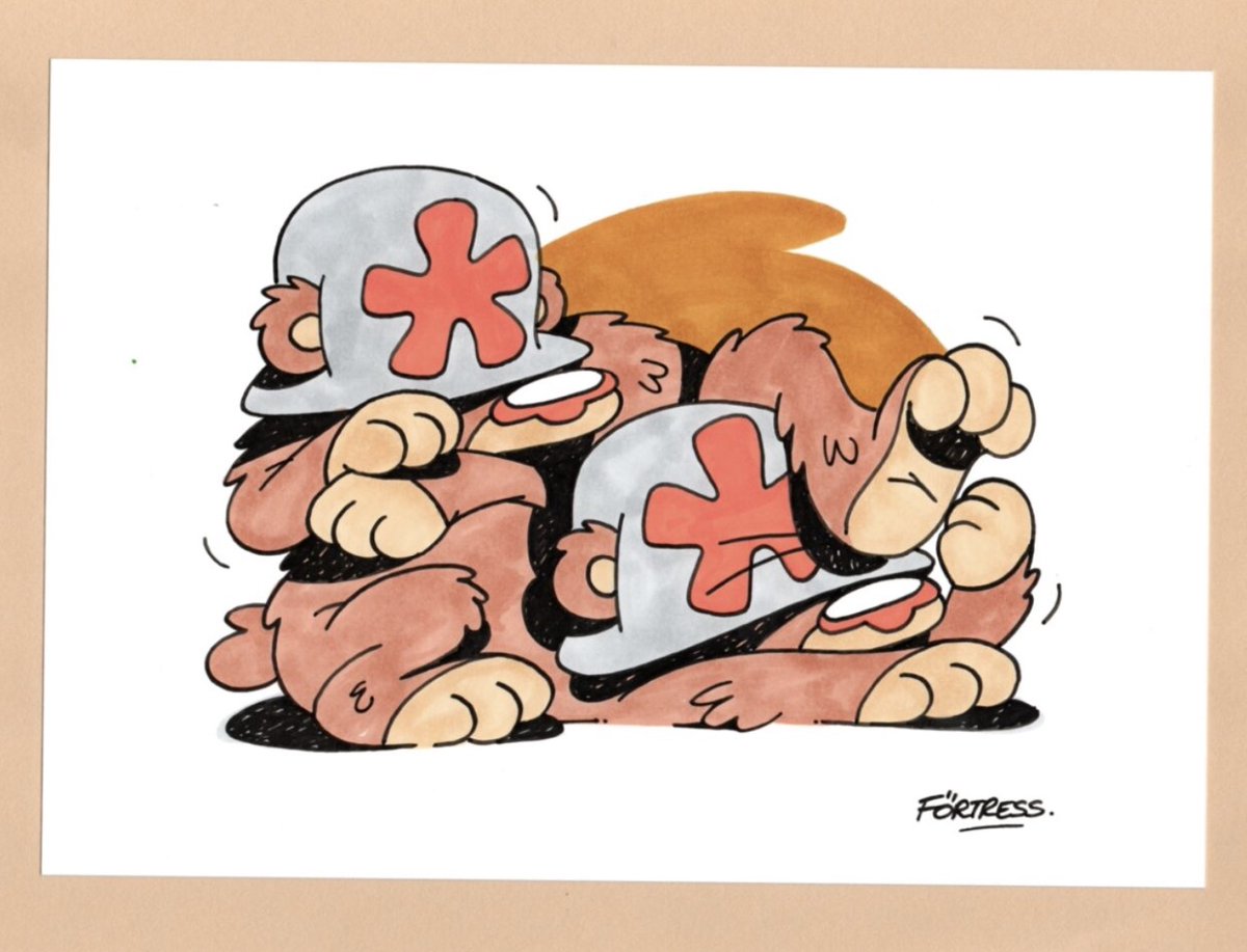 some of the smaller drawings from the KNOTENPUNKT group show are now available online at AFFENFAUST gallery

affenfaustgalerie.de/shop/artist/fl…

#teddytrooper #teddytroops #knotenpunkt #affenfaustgalerie #affenfaust