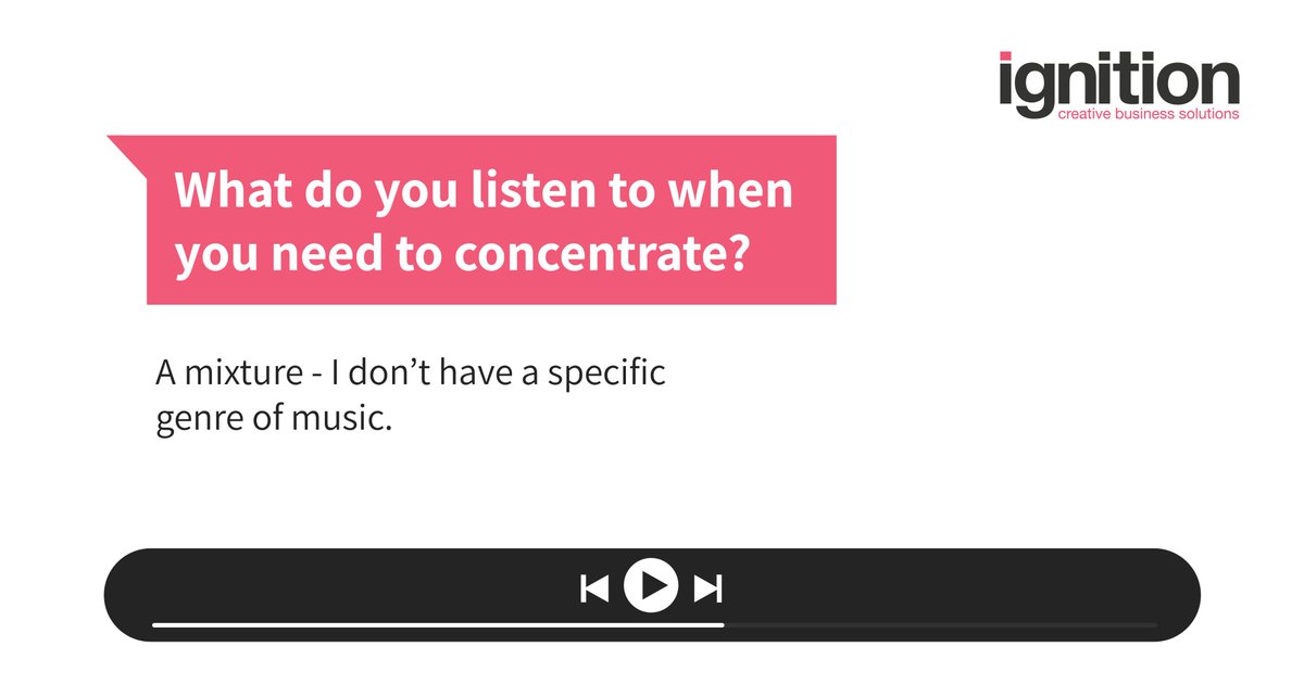 IgnitionCBS's tweet photo. It’s time to meet the graphic designer behind all our posts you see on social – including this one!

Kayleigh is an expert at nailing briefs and is well loved amongst our clients who are lucky enough to work with her.

🎧 Take a listen to her playlist: https://t.co/LVGBFkbFt3 https://t.co/X9SALg2kK2