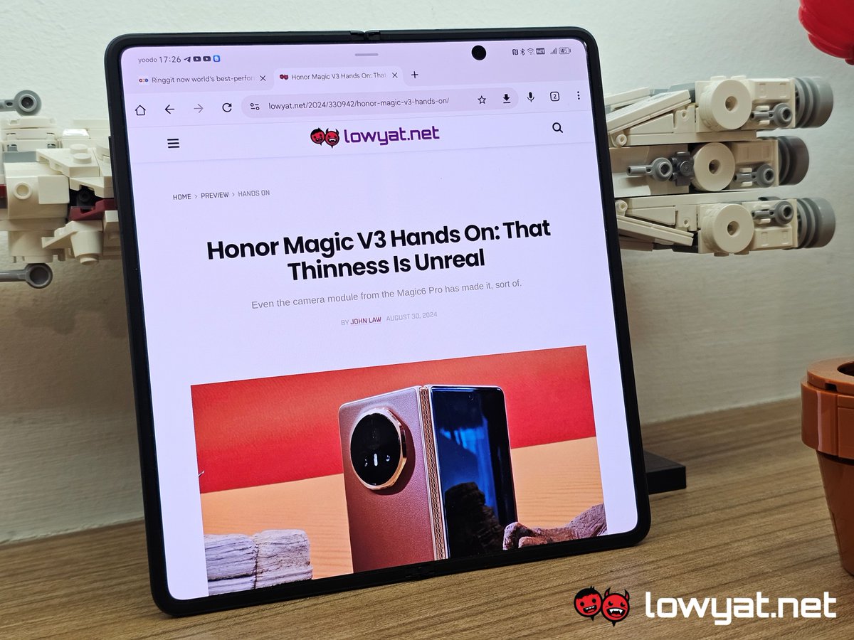 LowyatNET's tweet image. .@Honorglobal #MagicV3 Review: Improvements Have Certainly Been Made

lowy.at/uiwt5