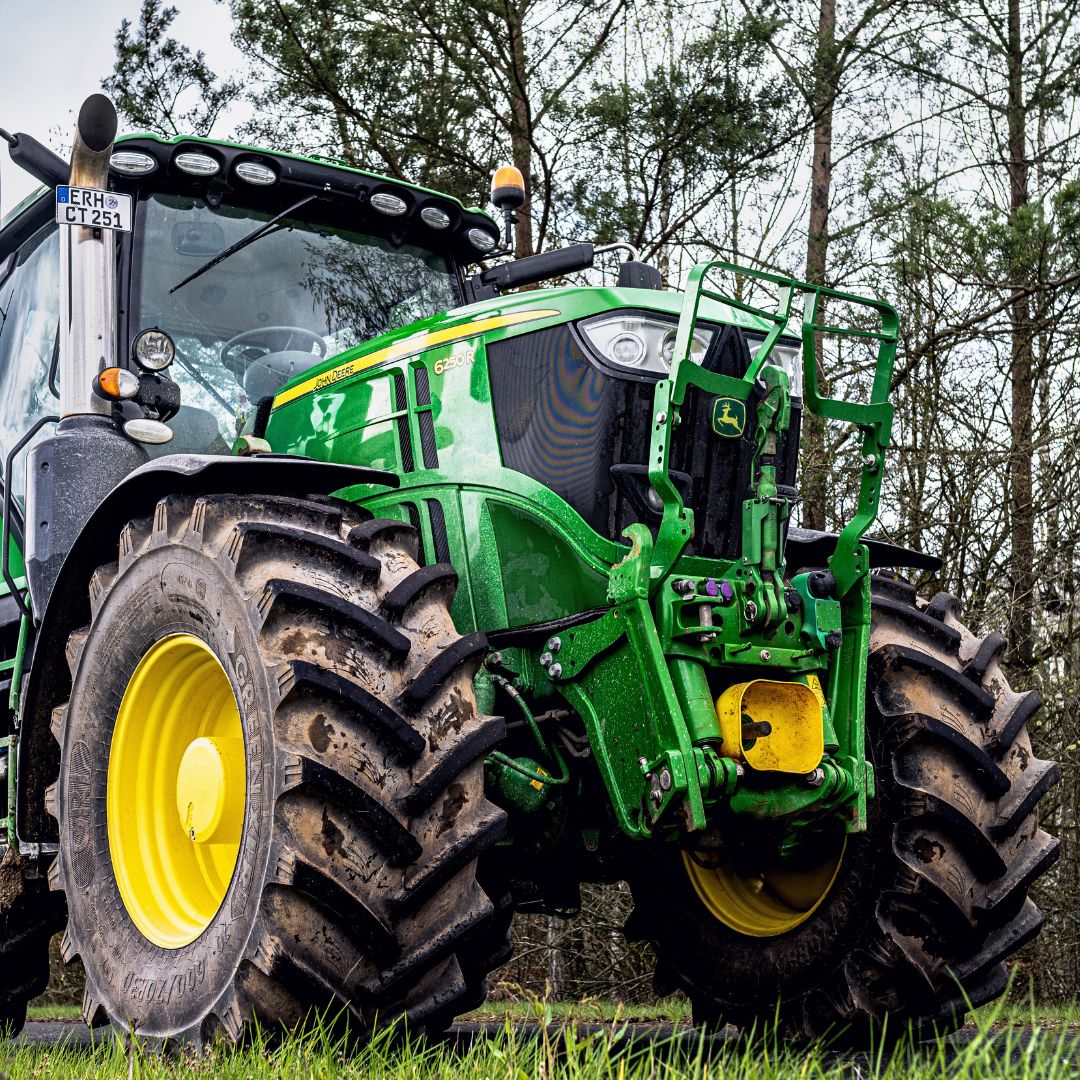 GRI_Tires's tweet photo. Do you want every turn of your tractor in the field to feel smoother, stronger, and more reliable—no matter the terrain? With dual-angled lugs for unmatched traction, GRI’s GREEN XLR 70 Series is designed to support the heart of Agriculture. 🌱🌾

#GRI #SpecialtyTires https://t.co/en2dU8EHXb