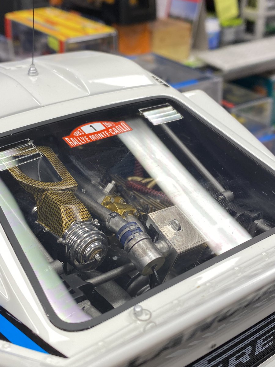 cars_tiny's tweet image. Lancia Rally 037 Winner Rally Monte Carlo 1983 Top Marques Scala 1:12 #tinycars #scala112 #scale112 #lancia #lancia037 #martini #rally #topmarques #models #diecast #modellismo #lanciamartini  #montecarlo #rallymontecarlo