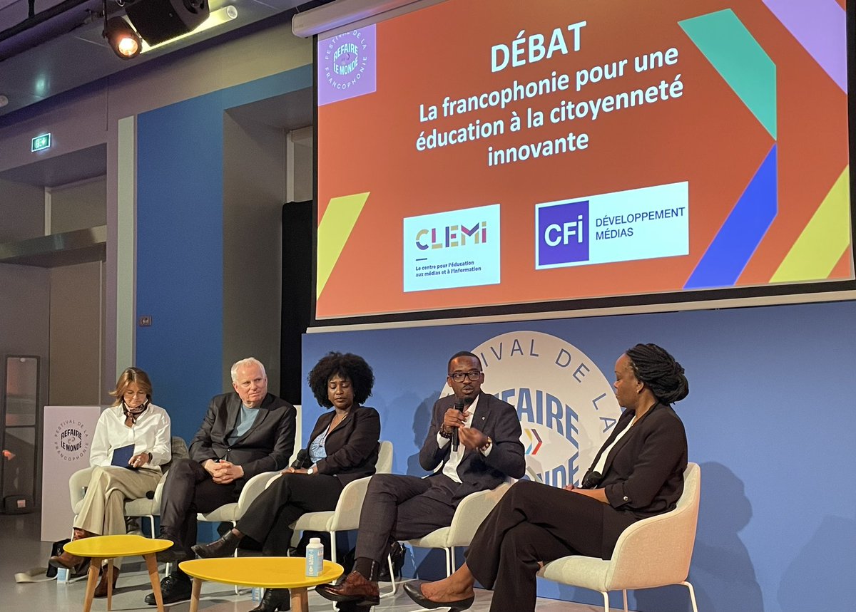 Métaphore imparable de <a href="/AndzongoBlaise/">Andzongo Blaise Pascal🇨🇲</a>, responsable de <a href="/EdukMedia/">Eduk-Média 🇨🇲</a> au Cameroun : “L’information, c’est comme l’eau : si on n’a pas accès ou si elle est sale, c’est un problème qui peut déboucher sur des tensions graves”.

#RefaireLeMonde #Paris #EMI #Francophonie