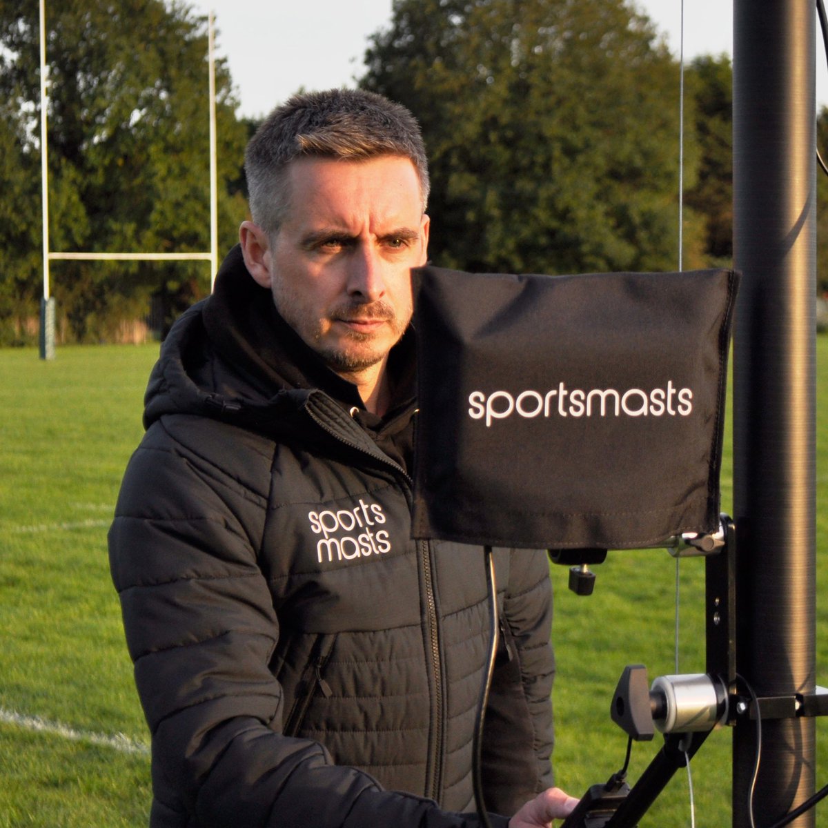 We have you covered as it goes cold 🥶 and wet 🌧️ with our protective rain covers keeping your camera gear dry #sportsmasts #sportsanalysis #raincover #sport #rugby #football #hockey #raining #filming #filmingsports