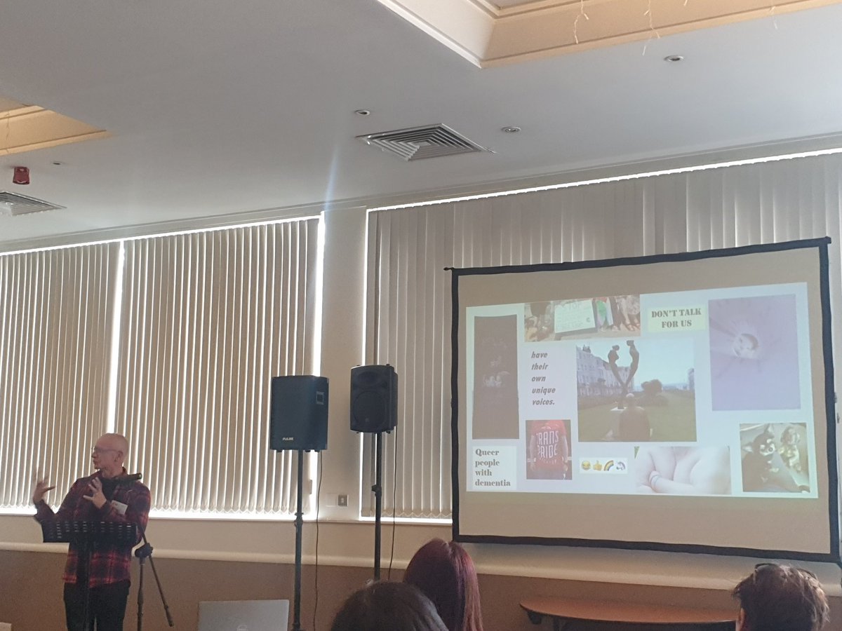 John Hammond uses Photovoice in researching lived experiences of LGBTQ+ people with dementia.  Discussing ethical challenges but enthusiasm for the method