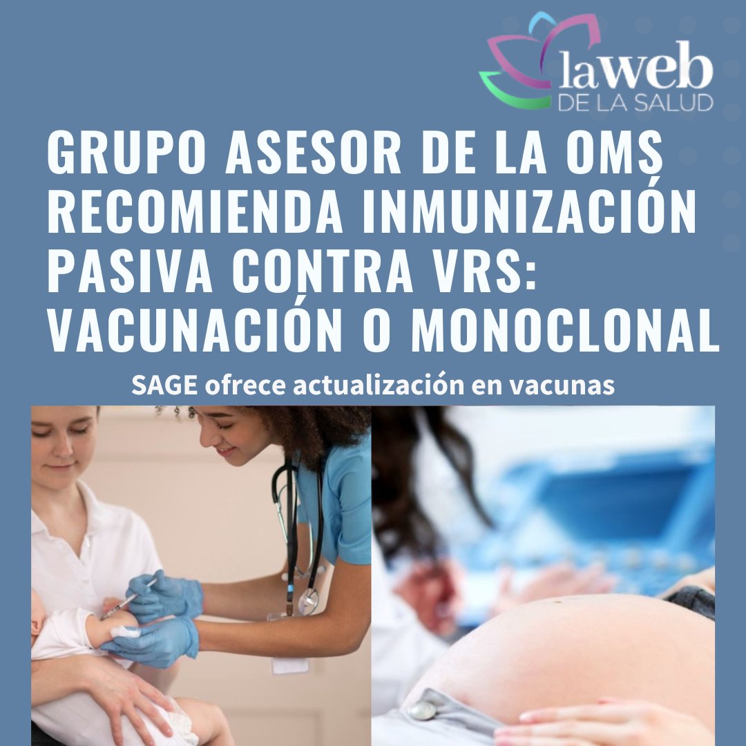 Grupo asesor de la OMS recomienda inmunización pasiva contra VRS: vacunación materna o uso de anticuerpos monoclonales y ofrece otras recomendaciones en vacunas
<a href="/xsaezll/">Xavier Sáez Llorens</a> <a href="/EOrtegaBarria/">Eduardo Ortega-Barria</a> <a href="/orislcalvo/">Oris Calvo</a> <a href="/DrMartaIllueca/">Marta Illueca</a> <a href="/negrita73bn/">Ivonne Torres-Atencio</a> <a href="/spponline/">Sociedad Panameña de Pediatría</a> <a href="/MINSAPma/">Ministerio de Salud de Panamá</a> 
lawebdelasalud.com/grupo-asesor-d…