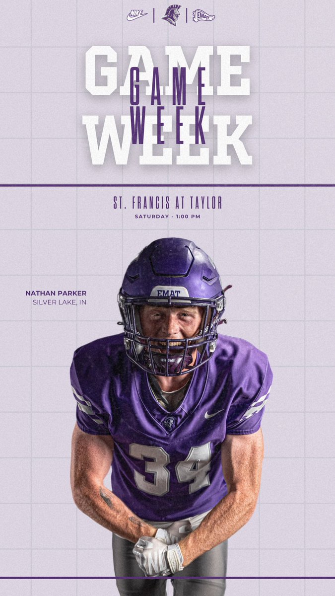 It’s Homecoming Week in Upland! 

Join us this Saturday at Turner Stadium as we take on St. Francis at 1:00pm.

#EMAT | <a href="/tayloru/">Taylor University</a>