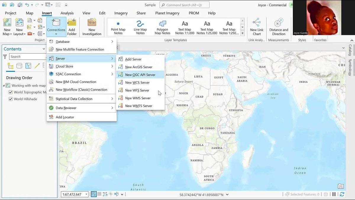 EsriEA's tweet image. Looking to enhance your maps with WMS layers in ArcGIS Pro? 🌍📊 Check out our quick video tutorial on YouTube to learn how! It's simple and fast—perfect for any GIS pro. Watch now: hubs.li/Q02RRjCw0
#ArcGISPro #GIS #MappingTips