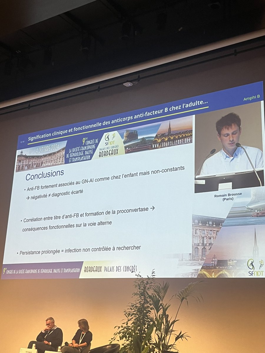 Très beau travail de l’équipe de @brousse_romain et <a href="/chauvet_sophie/">Sophie Chauvet</a> sur les anti-FB 👌🏻
Ça répond à de vrais questions sur ces anticorps… 😗 #SFNDT2024 <a href="/com_SFNDT/">SFNDT</a>