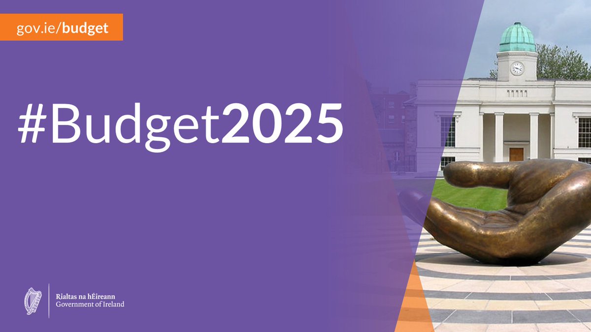 Minister for Education <a href="/NormaFoleyTD1/">Norma Foley T.D</a>, Minister of State for Special Education and Inclusion Hildegarde Naughton, and Minister <a href="/ThomasByrneTD/">Thomas Byrne</a>  announced an €11.8 billion investment in Education and Schools in #Budget2025

More information here: gov.ie/en/press-relea…
