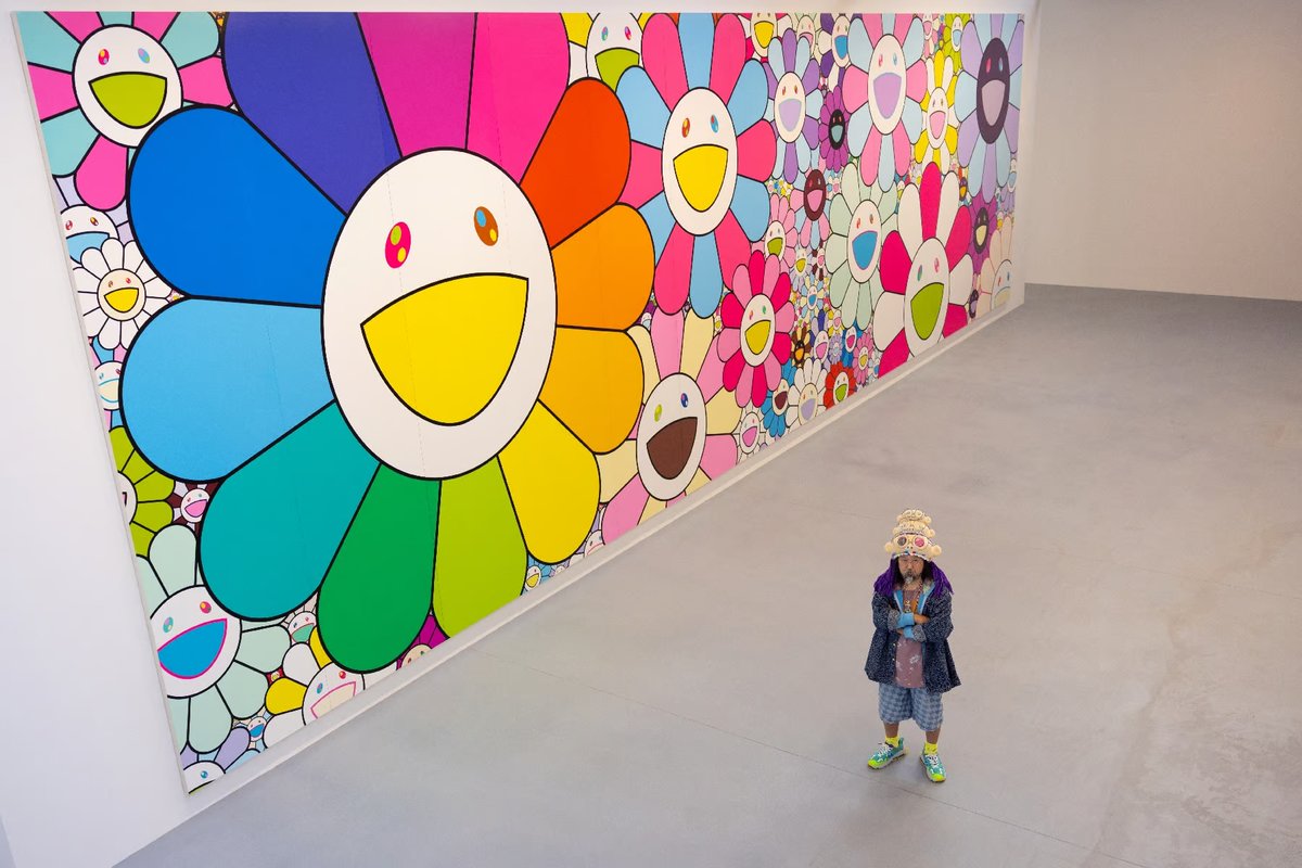 Une exposition gratuite sur Takashi Murakami aura lieu à Paris à partir du 15 octobre.

📍 : Galerie Perrotin Matignon
🗓️ : 15 octobre - 23 novembre