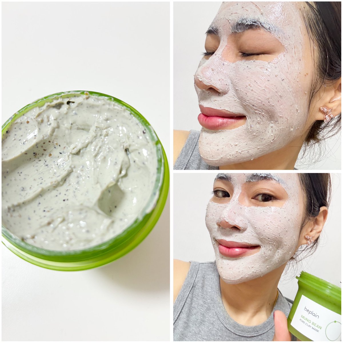 icecreamnyy's tweet image. ป้ายยาแบรนด์สกินแคร์วีเเกนจากเกาหลี  #Beplain 🇰🇷🍃💚
.
ตัวเเรกBeplain Mung Bean คลีนซิ่งออยล์ถั่วเขียว เราชอบที่เนื้อเค้าบางเบาเหมือนน้ำ ทำความสะอาดได้ปังมากตั้งเเต่เมคอัพกันน้ำยันช่วยละลายสิวหัวดำด้วย หลังล้างออกรู้สึกว่าผิวหน้าสะอาดเกลี้ยงเกลา  ยันรูขุมขน เเถมชุ่มชื้นด้วย…