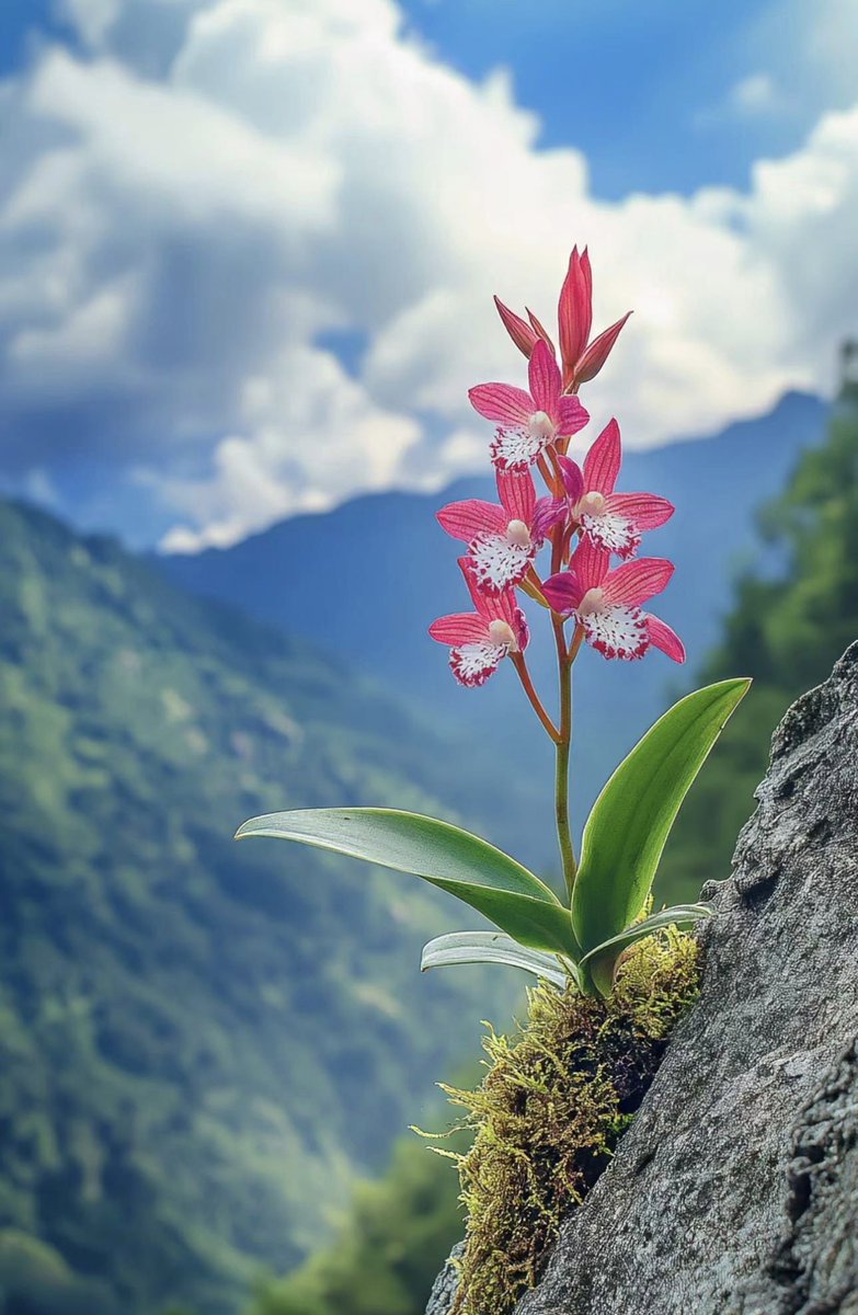 LifeStunning's tweet photo. Stunning Flowers That Grow On Mountains 🌺 https://t.co/rckv2uwfrA