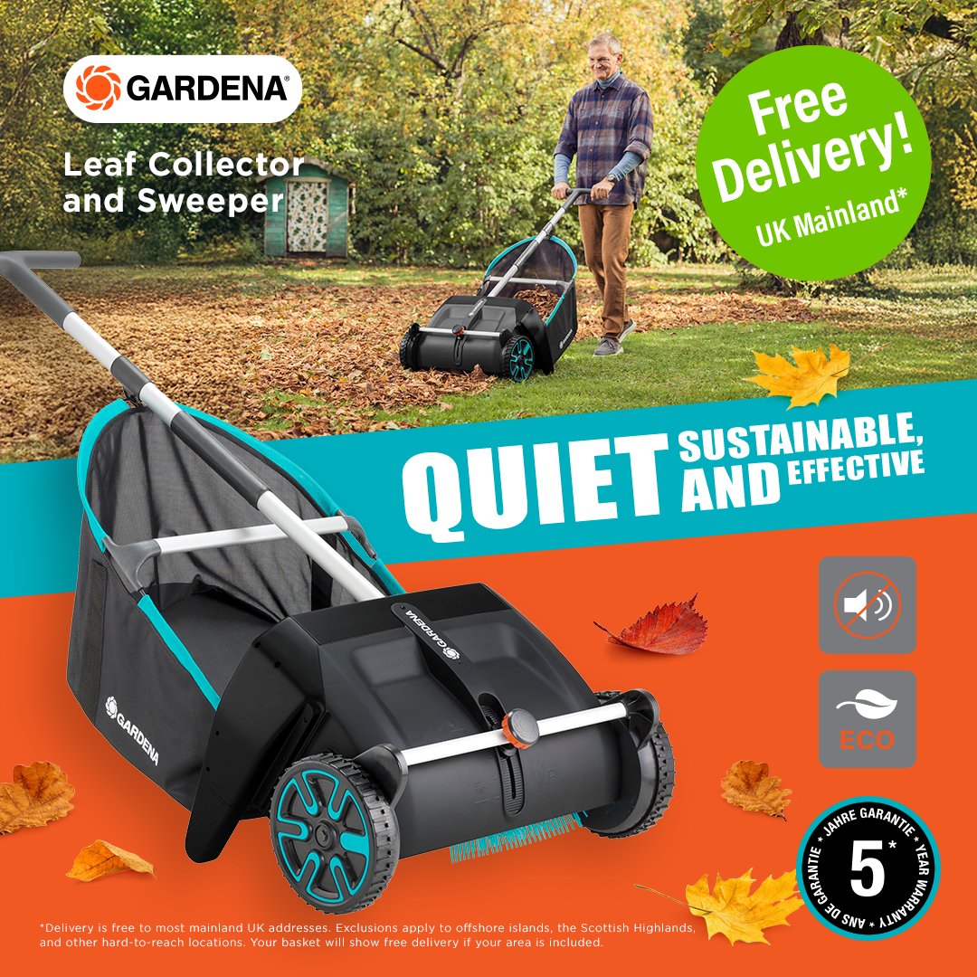 TooledUpDotCom's tweet image. Effortless leaf cleanup with Gardena Leaf Sweeper! 🍂

Shop here: bit.ly/4eHmcJD 👈