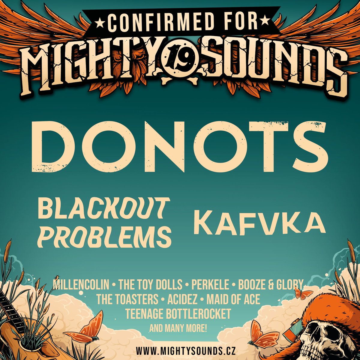 MightySounds's tweet image. 🔥 @donotsofficial, @blcktprblms and @KAFVKA at Mighty Sounds vol. 19 🔥

➖➖➖

🎫 Tickets at MightySounds.cz 🎫

➖➖➖

📍 Mighty Sounds 2025
📅 June 27-29, 2025
🇨🇿 Tábor, CZ
🌐