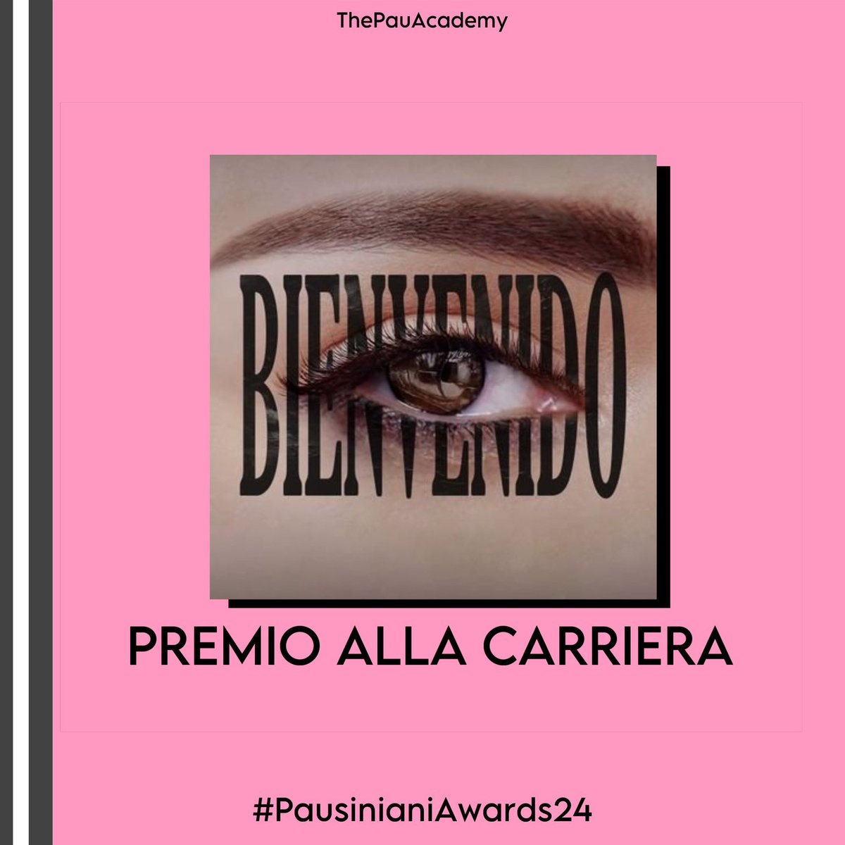 2/3🏆
La ThePauAcademy quest’anno consegnerà 3 premi speciali alla carriera per celebrare tre Pausiniani rispettivamente in Italia, Spagna e America Latina. 
Il Pausiniano latino a riceverlo è <a href="/BienvenidoLPArg/">BIENVENIDO</a> al quale sarà consegnato la notte della cerimonia. 
#PausinianiAwards