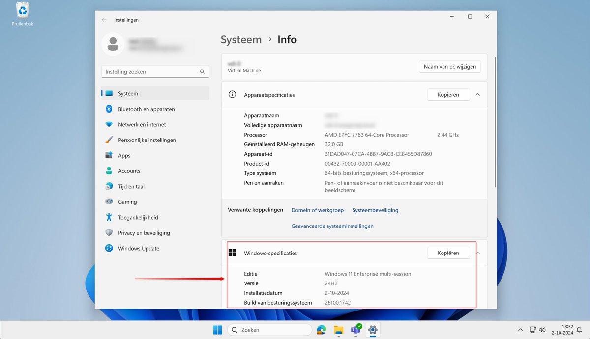 ibeerens's tweet image. Deployed the first AVD Session hosts with Windows 11 24H2 Enterprise multi-session fully automatic. #IaC #Hashicorp #HashiCorpAmbassador #Packer #Terraform #GitHub #AVD #Azure #DaaS #AlwaysUpToDate
