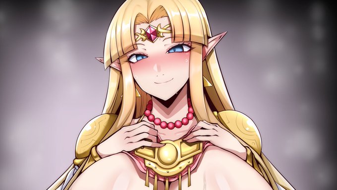pixivFANBOXでゼルダ姫を公開しました! https://t.co/XZl3UdkYMX 