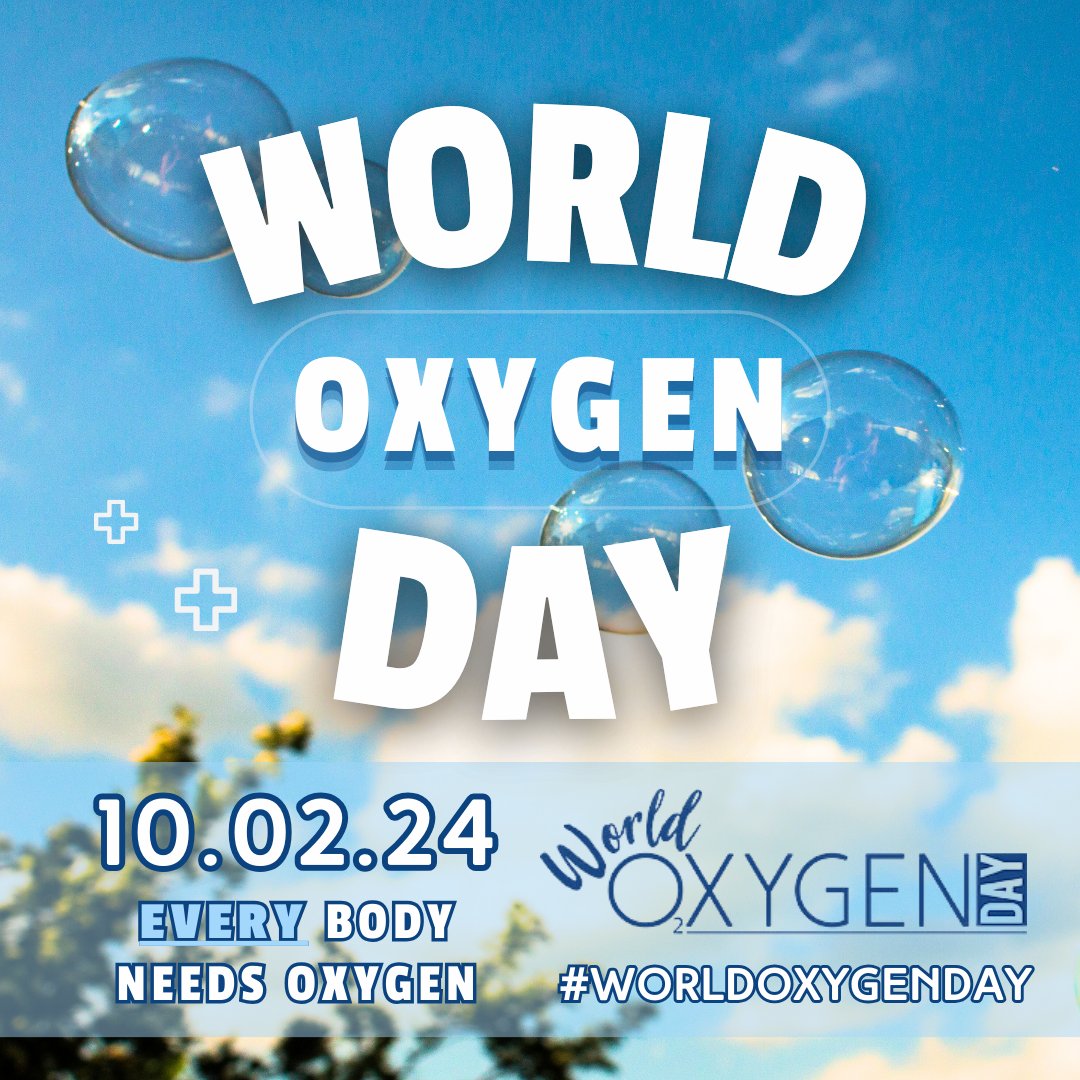Happy #WorldOxygenDay 2024! Join us TODAY - 10.02 - in celebration of collaboration to ensure affordable and accessible supplemental oxygen for all. Thank you to everyone: our sponsor, Nonin, our advocacy partners, and YOU for making a difference! WorldOxygenDay.org