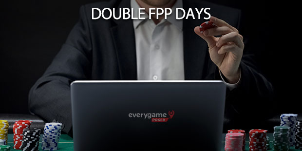 EverygamePoker's tweet image. 🚨 Double FPP Days are in full swing! 🚨

Earn 2X Frequent Player Points (FPPs) until tomorrow, 4 AM EST! Play more, unlock rewards faster, climb loyalty levels, and race to the top of the leaderboard! ⏳ Don't miss out! #PokerPromo #DoubleFPP #GrindAndWin