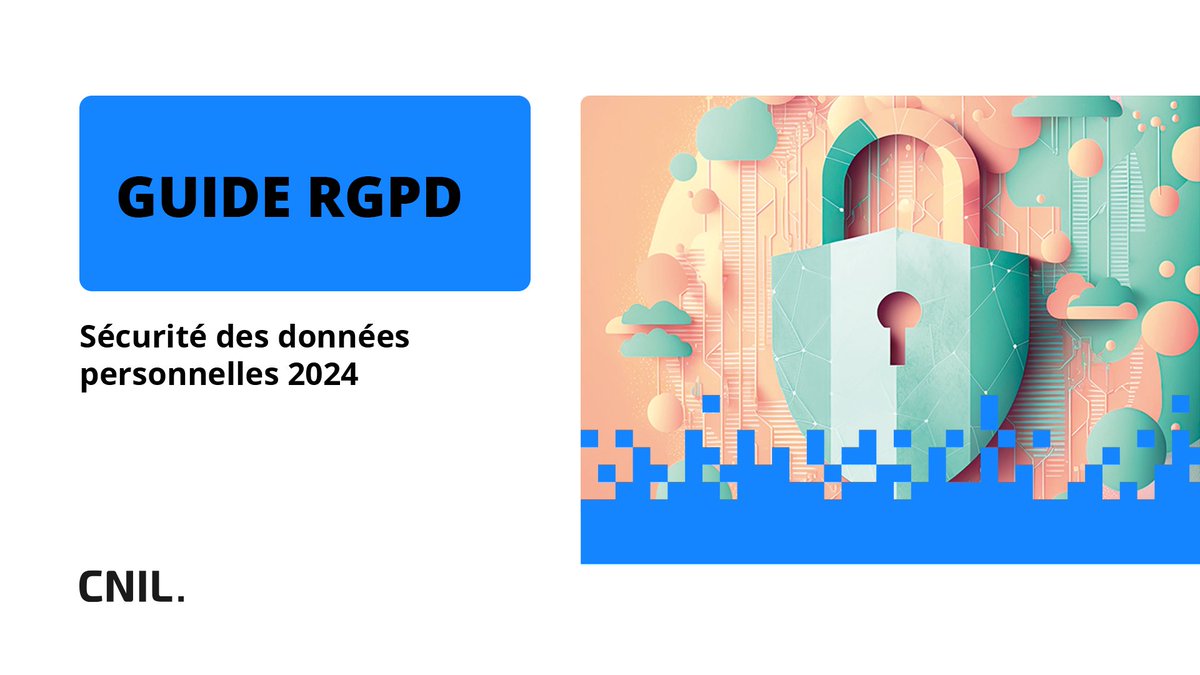 #Cybermois #CyberEngagés Guide de la sécurité des données personnelles édition 2024 : retrouvez les précautions de sécurité à mettre en œuvre 👉 cnil.fr/sites/cnil/fil…