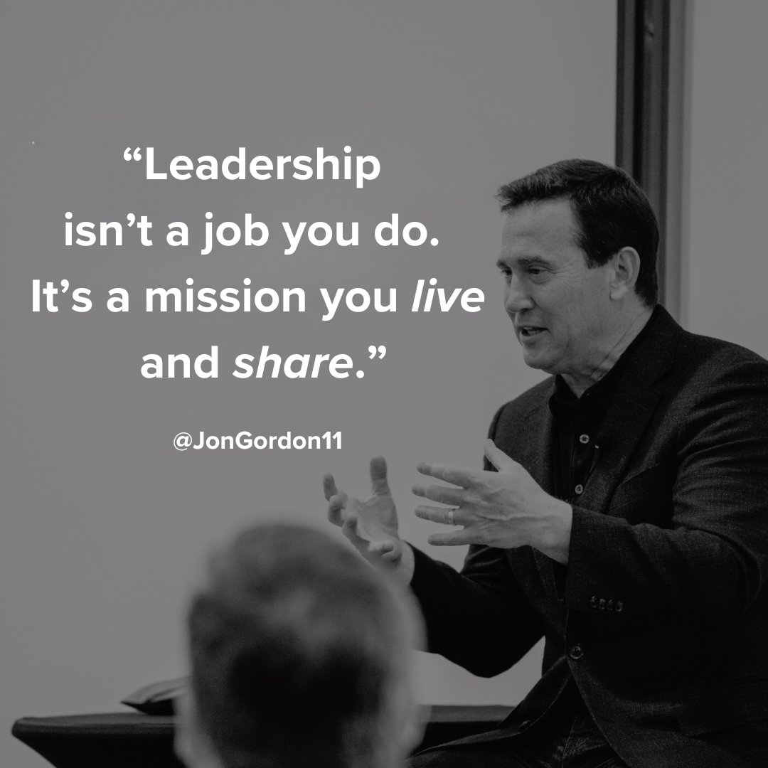 Jon Gordon tweet media