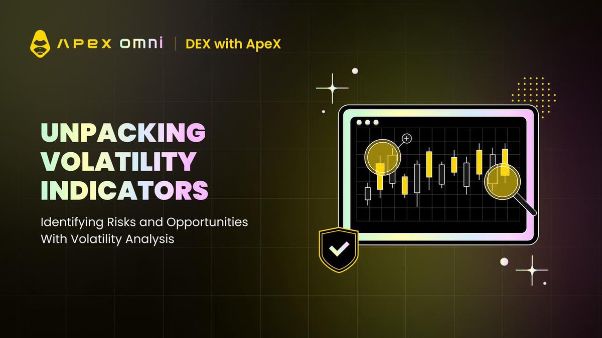 Level up your trading game with powerful volatility indicators! 

Discover how savvy traders assess market liquidity, use indicators to navigate volatility, and seize emerging trends for maximum gains.
➜ Dive into the details in our latest Learn article: news.apex.exchange/Indicators-3
