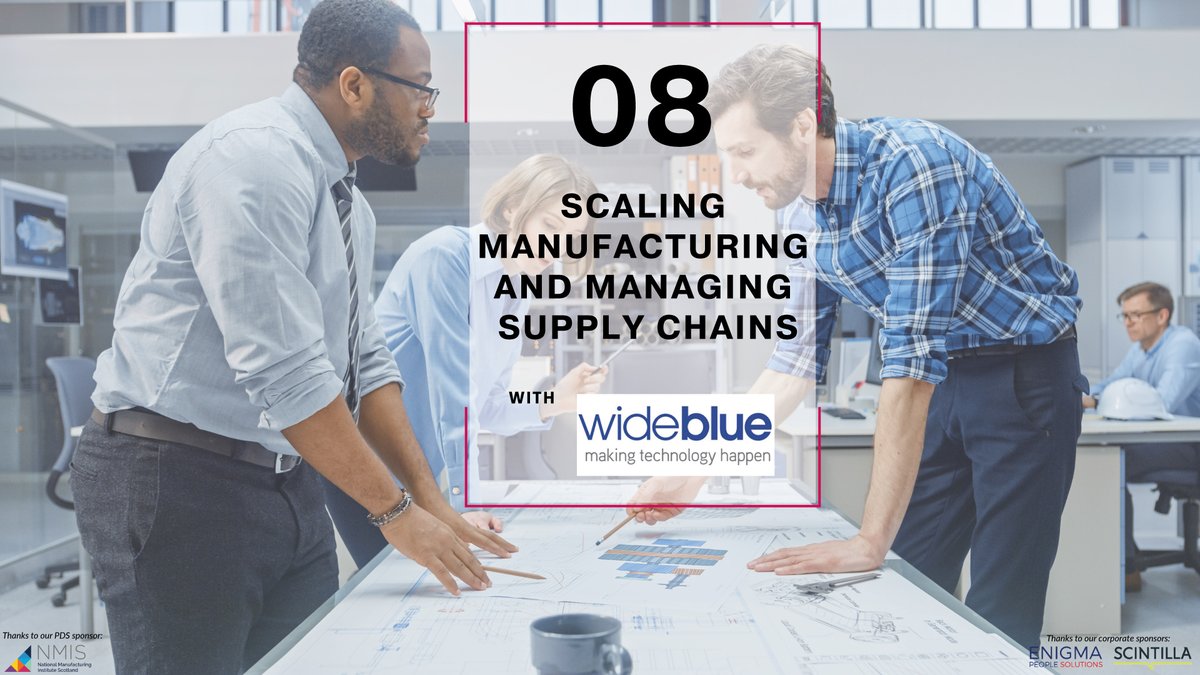 ProductDesScot's tweet image. #ProductDesignToolkit Topic 8 - Scaling manufacturing and managing supply chains – in partnership with @wideblue_design. Wideblue explores the key considerations when #scaling #manufacturing and managing #supplychains.

👉 productdesign-scotland.com/design-toolkit/