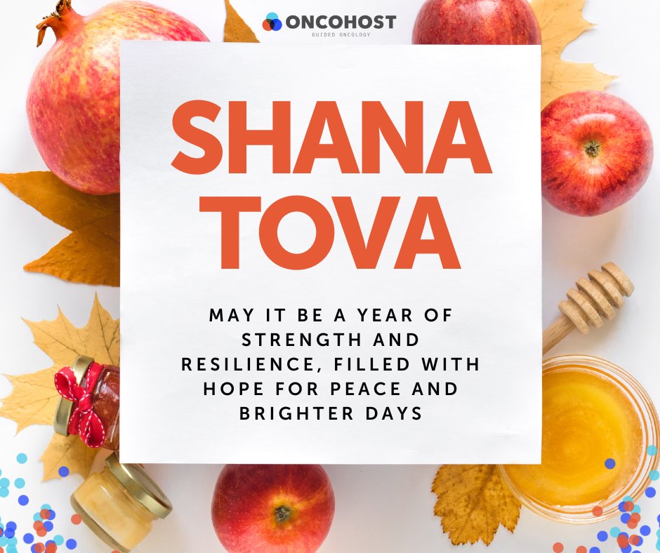 OncoHost's tweet photo. 🍏🍯 Shana Tova from the OncoHost team! 

Wishing everyone a healthy, joyful, and successful New Year. Here’s to more breakthroughs in precision oncology and hope for patients. ✨

#ShanaTova #RoshHashanah #NewBeginnings #OncoHost https://t.co/Rh3VYCC5jy