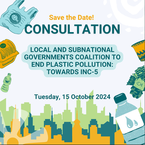🌍🤝 Join us at our final consultation before #INC5!  We aim to bring LSNGs and member states together to discuss challenges, opportunities, best practices, and suggestions for inclusion in the #PlasticsTreaty🚀

🔗10:00 tinyurl.com/pdj7s7wx
🔗18:00 tinyurl.com/mr2e7mzu