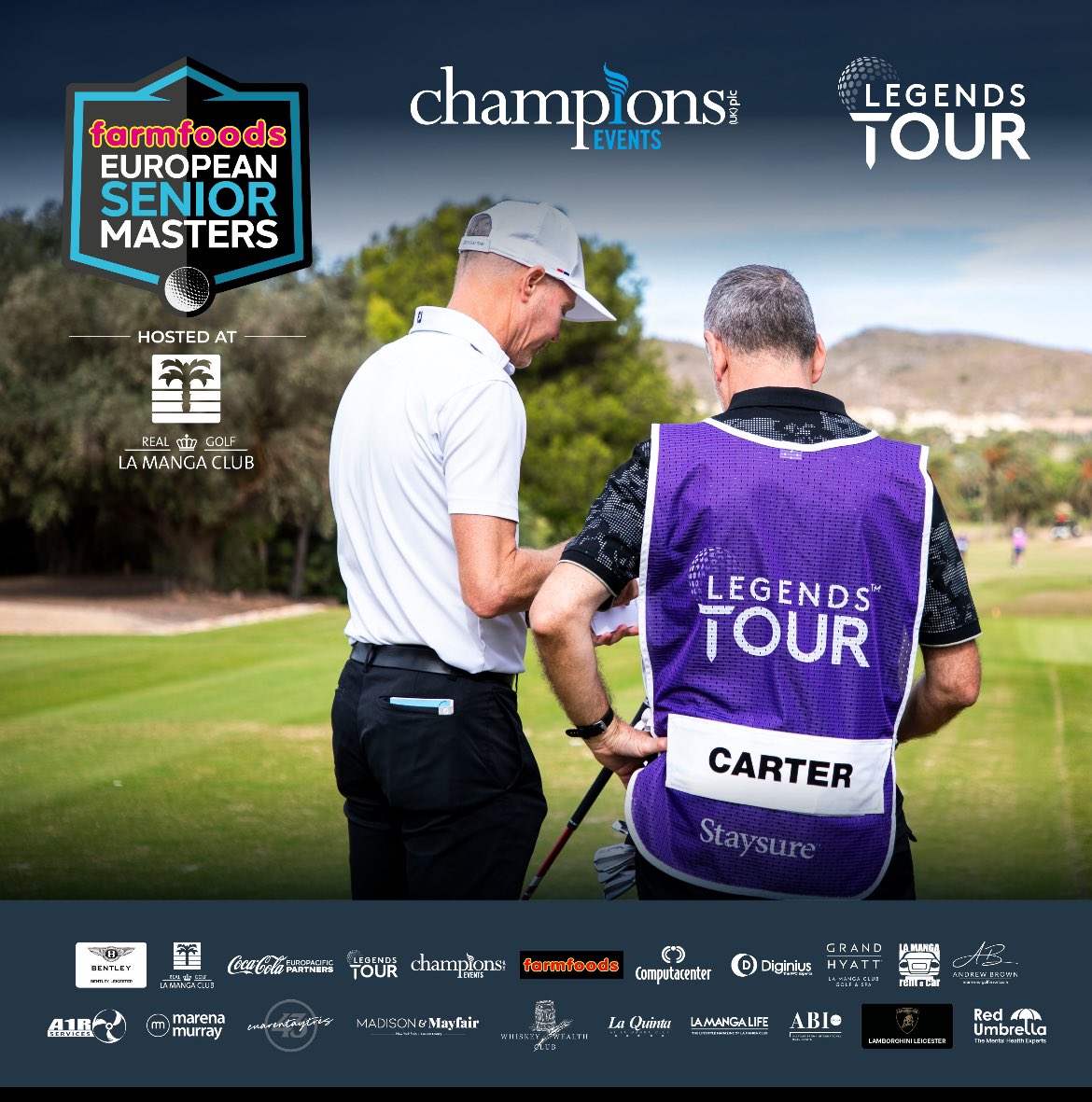 A big shoutout to all of the amazing caddies that attend the Farmfoods European Senior Masters following our professionals out on the course!

It wouldn’t be the same without you! 👏🏼👏🏼

#ffesm24