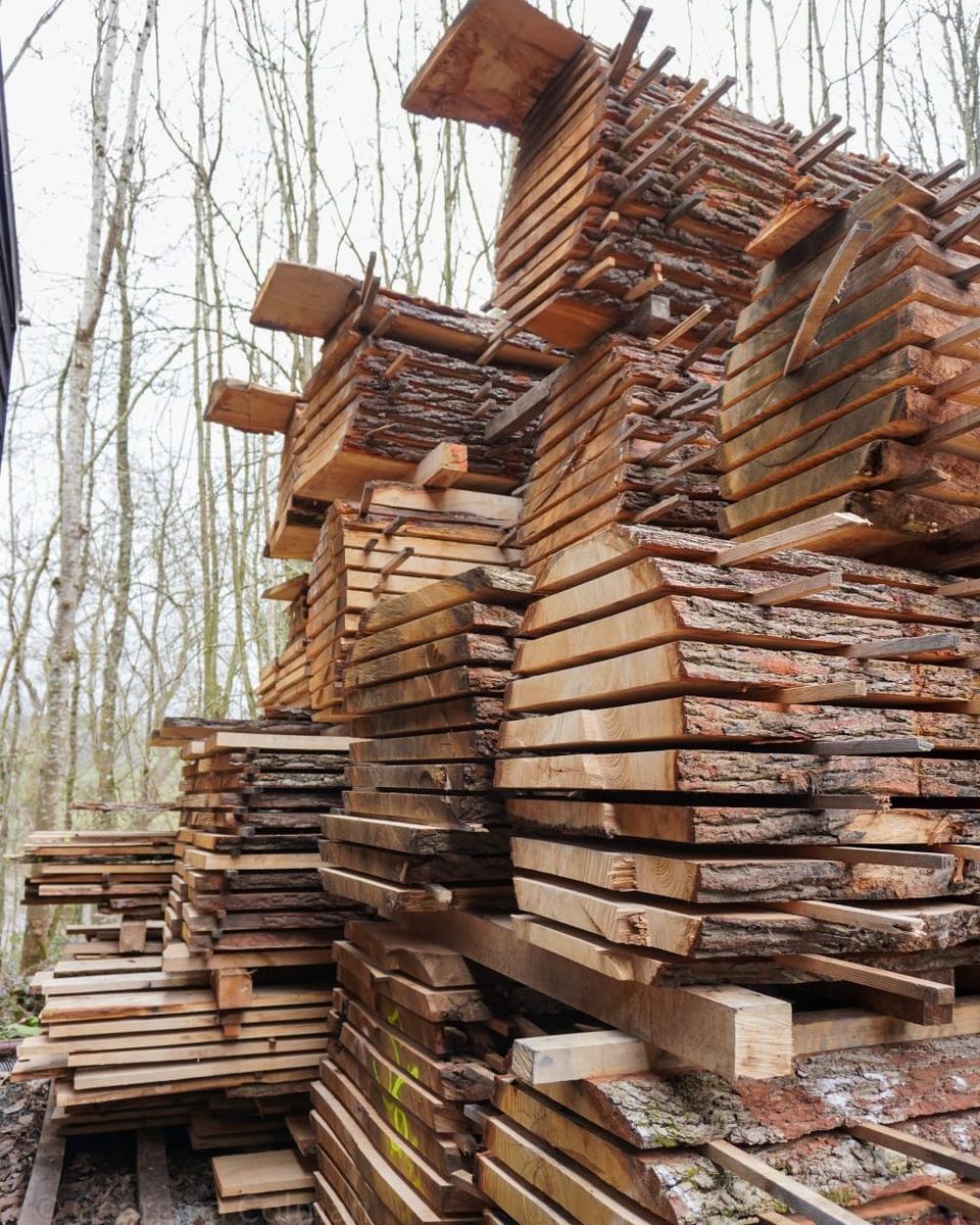 So much Oak so little time!
I can’t imagine a more beautiful sight than this…..
A wide variety of widths are available. Contact the office for full details and prices 01497 831656

#oak #sawmill