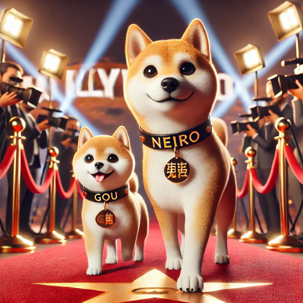 Crypto_Poff's tweet image. $GOU is following his $NEIRO mama to 1B Cap @GouOnETH for  #Bullrun2025