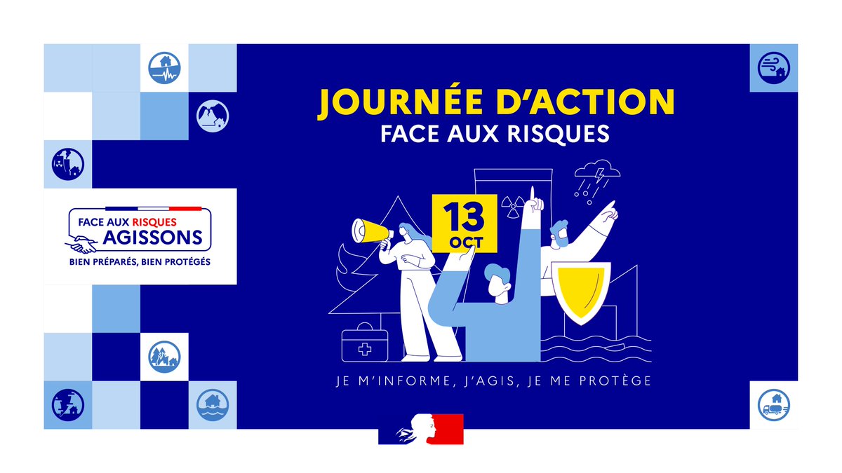 Sapeurs-Pompiers des Vosges 88 (@sdis88) on Twitter photo Journée d'actions face aux risques !
Jeudi 10 octobre, de 9h30 à 16h, rejoignez-nous Place de la République à Raon-l’Étape pour la Journée d’actions face aux risques !
<a href="/Prefet88/">Préfète des Vosges 🇫🇷🇪🇺</a> Journée d'actions face aux risques !
Jeudi 10 octobre, de 9h30 à 16h, rejoignez-nous Place de la République à Raon-l’Étape pour la Journée d’actions face aux risques !
<a href="/Prefet88/">Préfète des Vosges 🇫🇷🇪🇺</a>