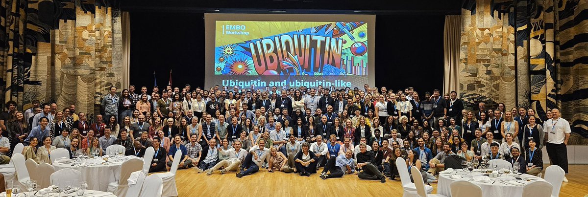 Jane_Dudley_Lab's tweet image. Endlessly fascinating and exciting conference with great discussions #EMBOubiquitin24 ! Can’t wait to get back to the lab with some new ideas…